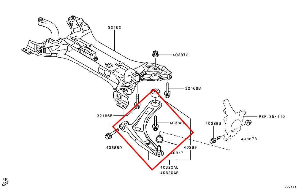 2022-2025 Mitsubishi Eclipse Cross ES 4x4 Front Left Lower Control Arm 4013A703 - Alshned Auto Parts