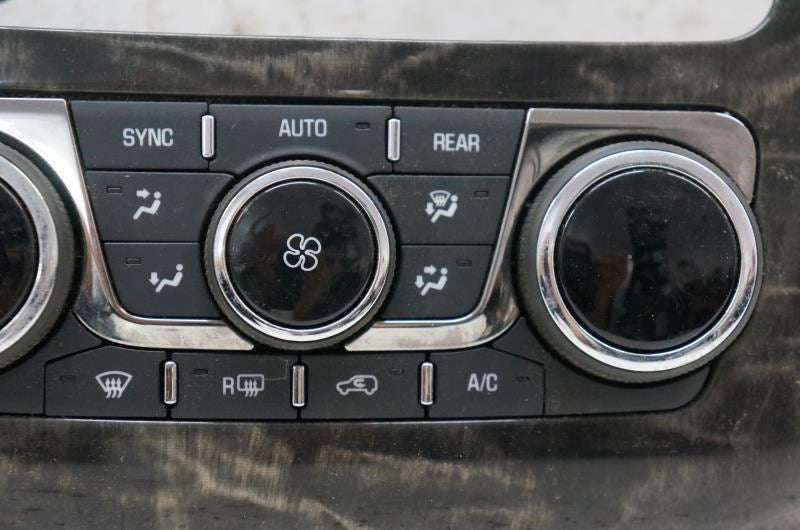 13-17 Buick Enclave Leather Group AC Heater Temperature Climate Control w/ Trim - Alshned Auto Parts