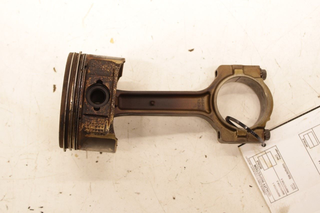 12-20 ISUZU NPR HD 6.0L Engine Piston Right No 3 w/ Connecting Rod 8-89017-849-0 - Alshned Auto Parts