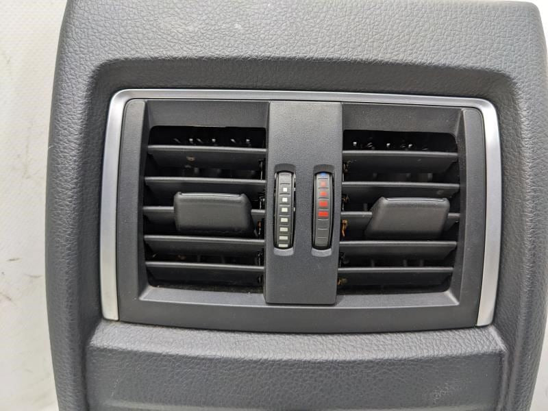 17-20 BMW 430i xDrive Center Console Back Panel End Cap w/ Air Vent Duct Grille3
