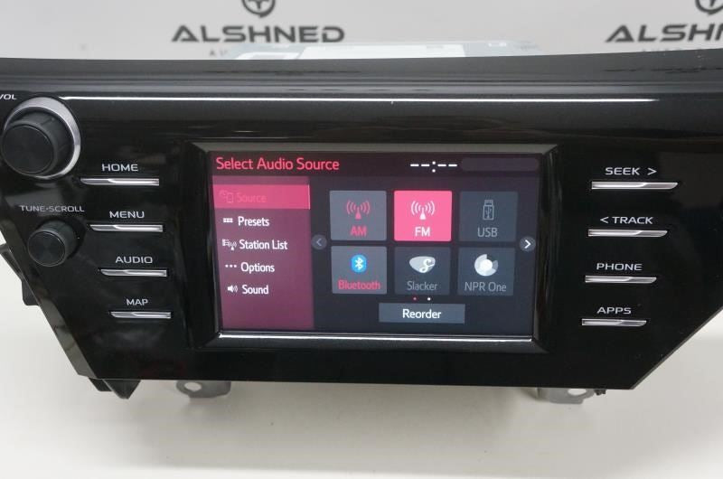 19 20 Toyota Camry Touchscreen GPS Radio Display Receiver 86140-06410 OEM *ReaD* - Alshned Auto Parts