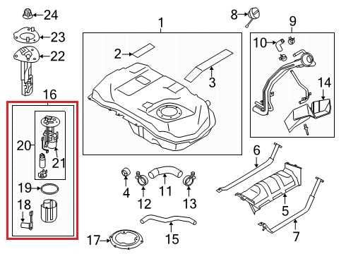 2018-2025 Mitsubishi Outlander Sport SE 2.0L In Tank Fuel Pump Assembly 1760A593 - Alshned Auto Parts