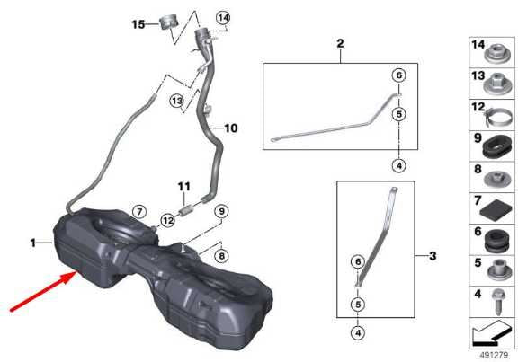 23-25 BMW 430i Gran Coupe xDrive 2.0L Fuel Gas Tank 15.6 US Gallons 16119895863 - Alshned Auto Parts
