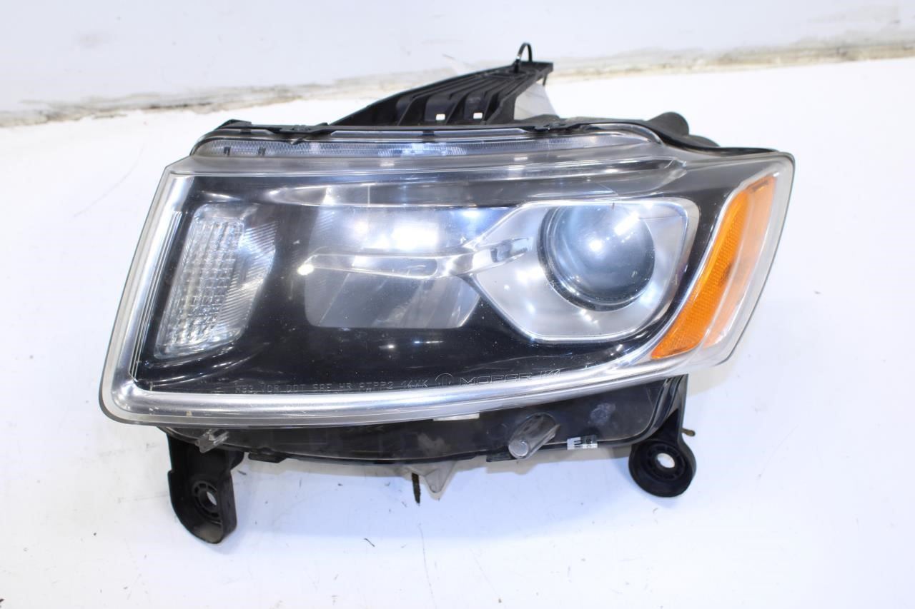2015 Jeep Grand Cherokee Limited Front Left Side Headlight Lamp 68110997AC OEM - Alshned Auto Parts