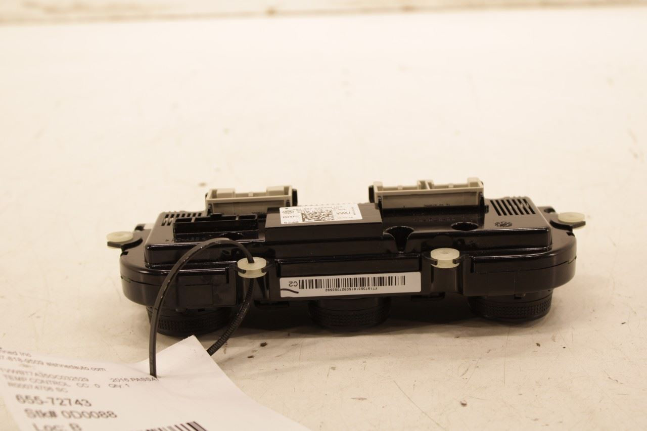 2015-19 Volkswagen Passat SE Dash AC Heater Climate Control Panel 561907044AMIKY - Alshned Auto Parts