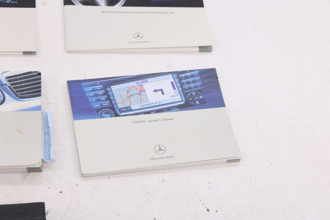 2004 Mercedes-Benz E500 Operators Manual Set with Case R86645 - Alshned Auto Parts