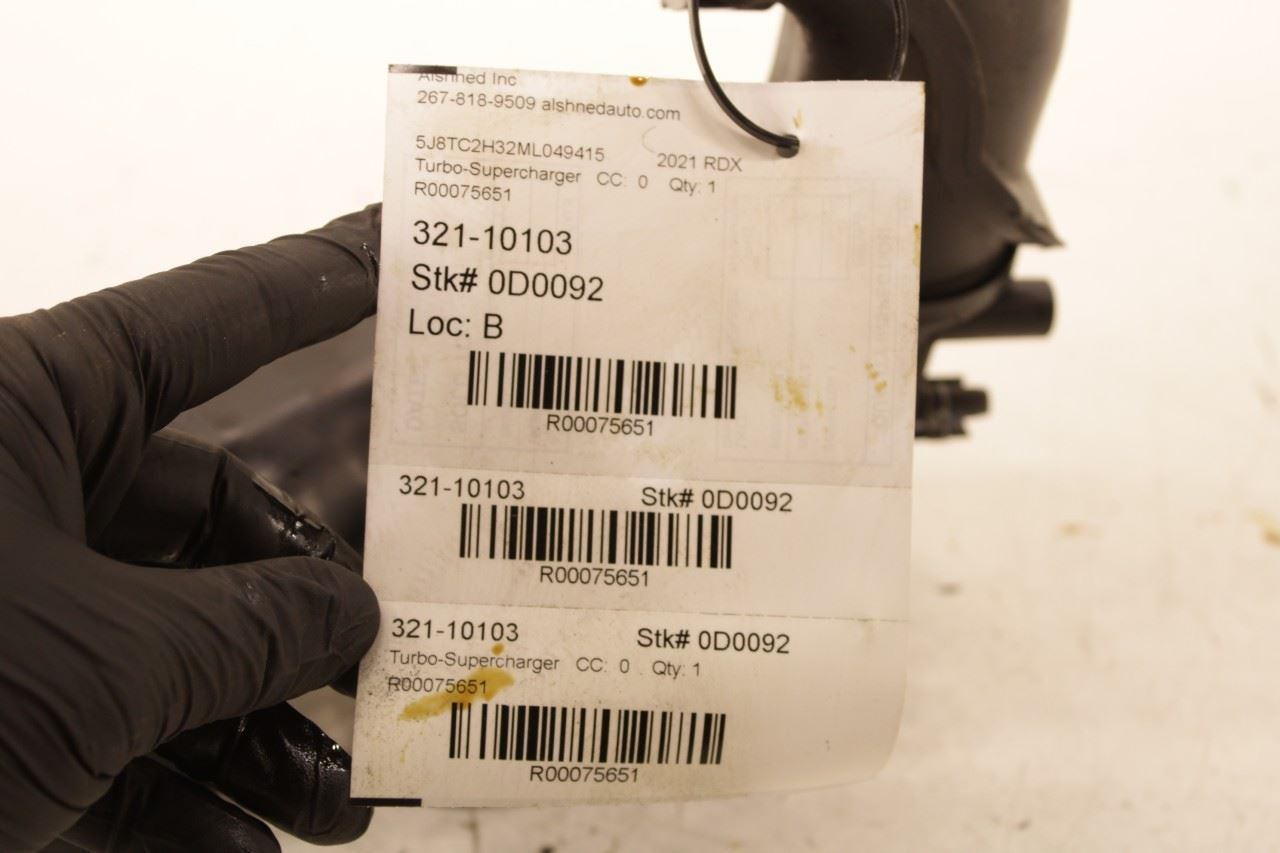 19-25 Acura RDX SH-AWD 2.0L Turbocharger Air Inlet Joint Pepe Tube 17270-5YF-A02 - Alshned Auto Parts