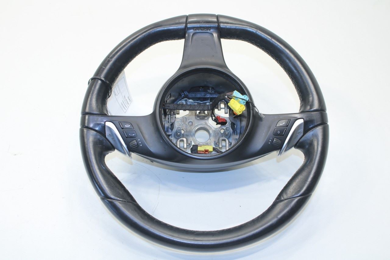 2010-2016 Porsche Panamera 4 3.6L AWD Steering Wheel Leather w/ Control Buttons - Alshned Auto Parts