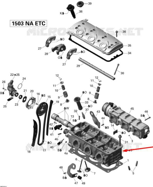 2010-2011 SeaDoo/BRP GTX IS (215) Engine Cylinder Head Assembly 420613978 OEM1