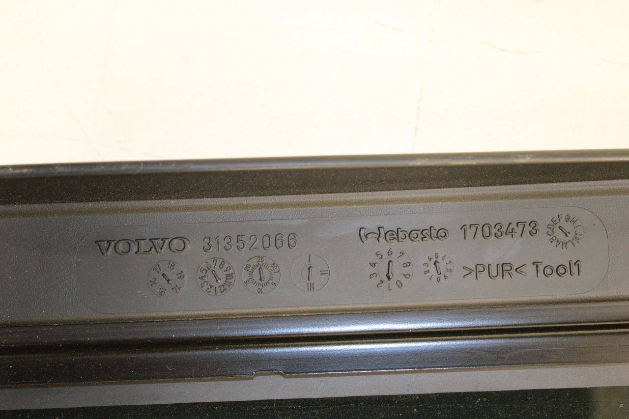 2011-2018 Volvo S60 Sunroof Window Glass Panel 31352066 OEM - Alshned Auto Parts