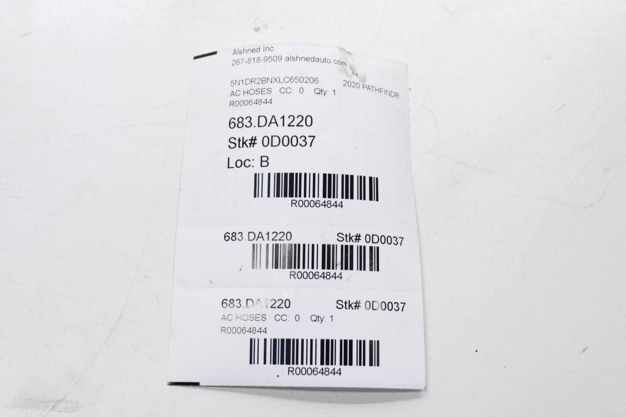 14-20 Nissan Pathfinder SV AC Conditioning Discharge and High Pressure Hose Set - Alshned Auto Parts