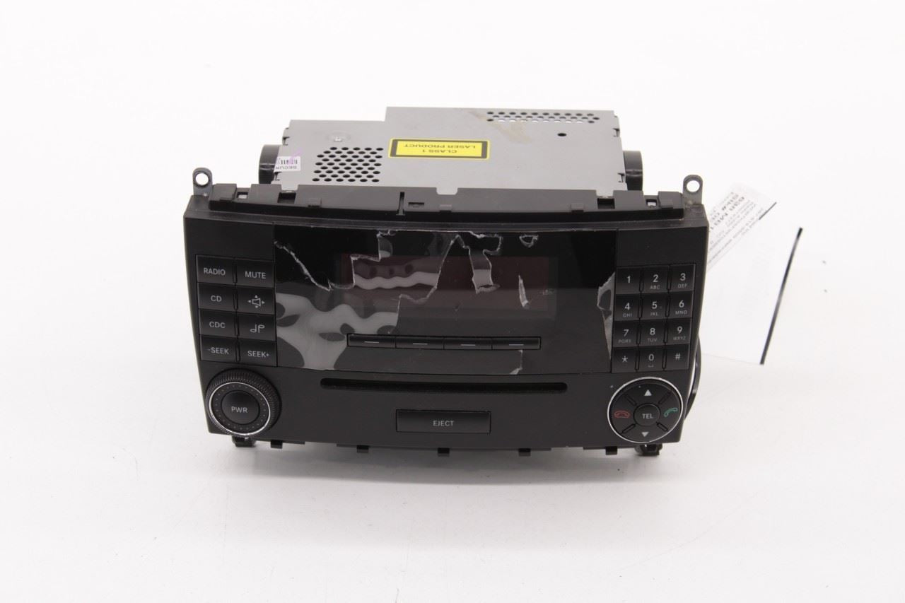 2006-09 Mercedes-Benz CLK 350 Radio Faceplate Control w/ Receiver and CD Player - Alshned Auto Parts