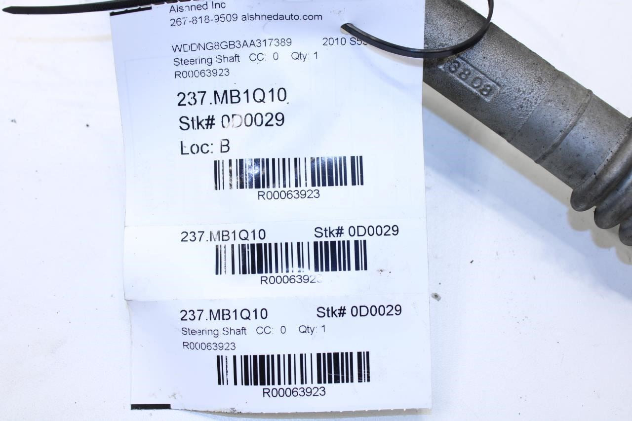 2007-11 Mercedes-Benz S550 Steering Column Intermediate Shaft 221-462-06-78 OEM - Alshned Auto Parts