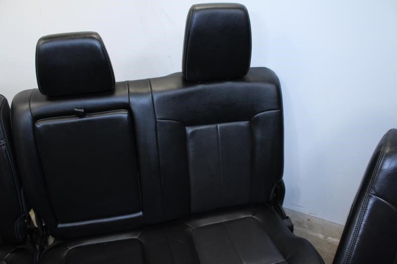 2013-16 Ford F250 SD Crew Cab Front & Rear Seats Leather BC3Z-9661018-C OEM - Alshned Auto Parts