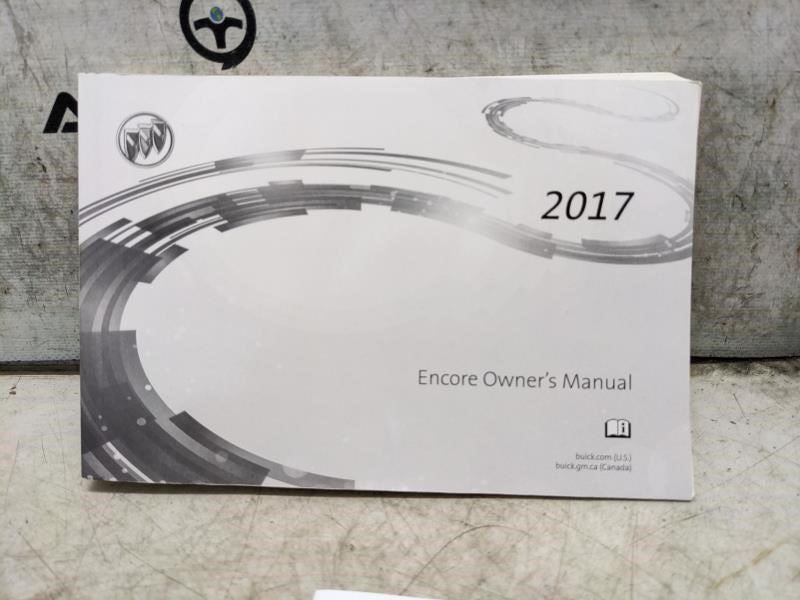 2017 Buick Encore Owners Manual Set with Case 23389481B OEM - Alshned Auto Parts