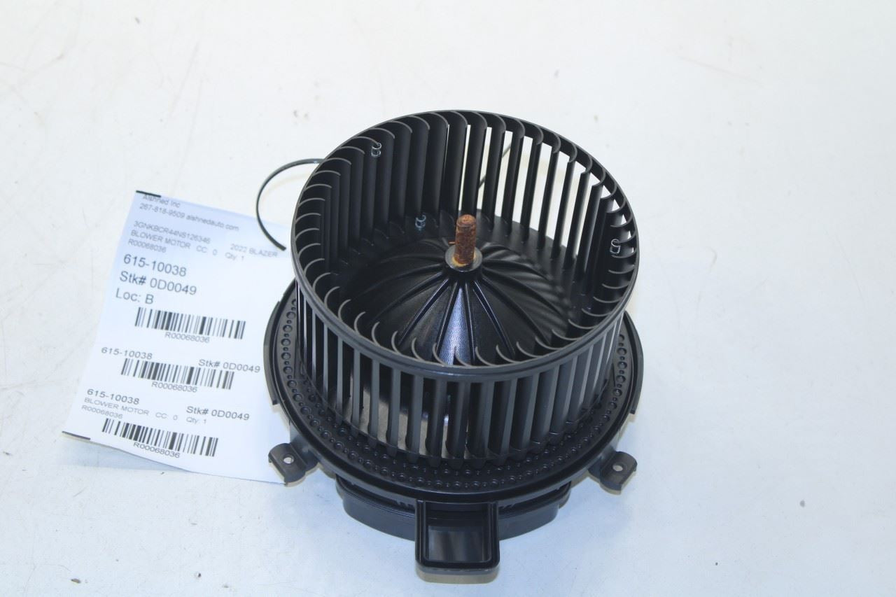 2019-2025 Chevrolet Blazer 2LT 2.0L Front HVAC AC Blower Fan Motor 85661326 OEM - Alshned Auto Parts