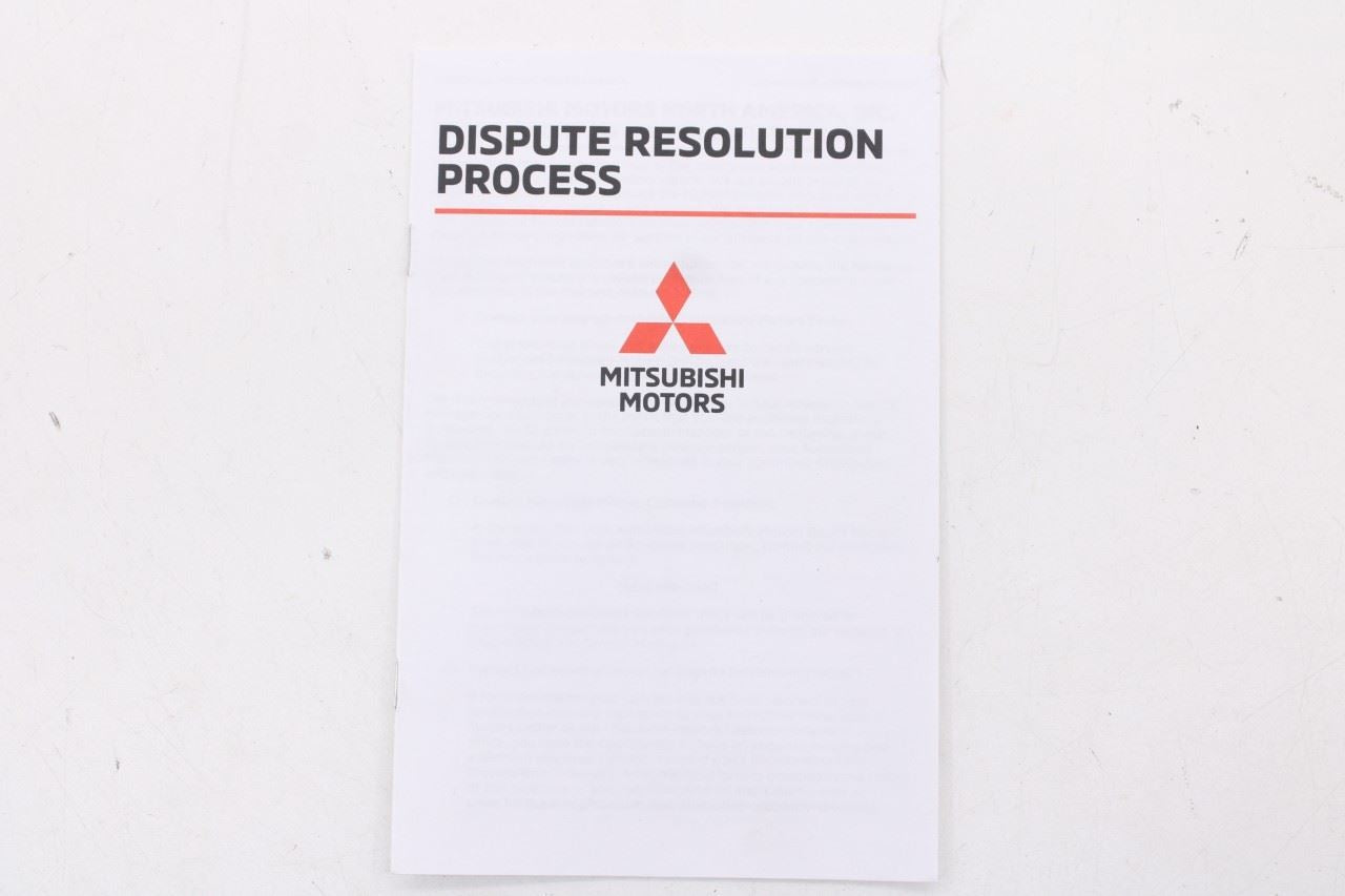 2021 Mitsubishi Outlander Sport Owners Manual Set with Case R831378