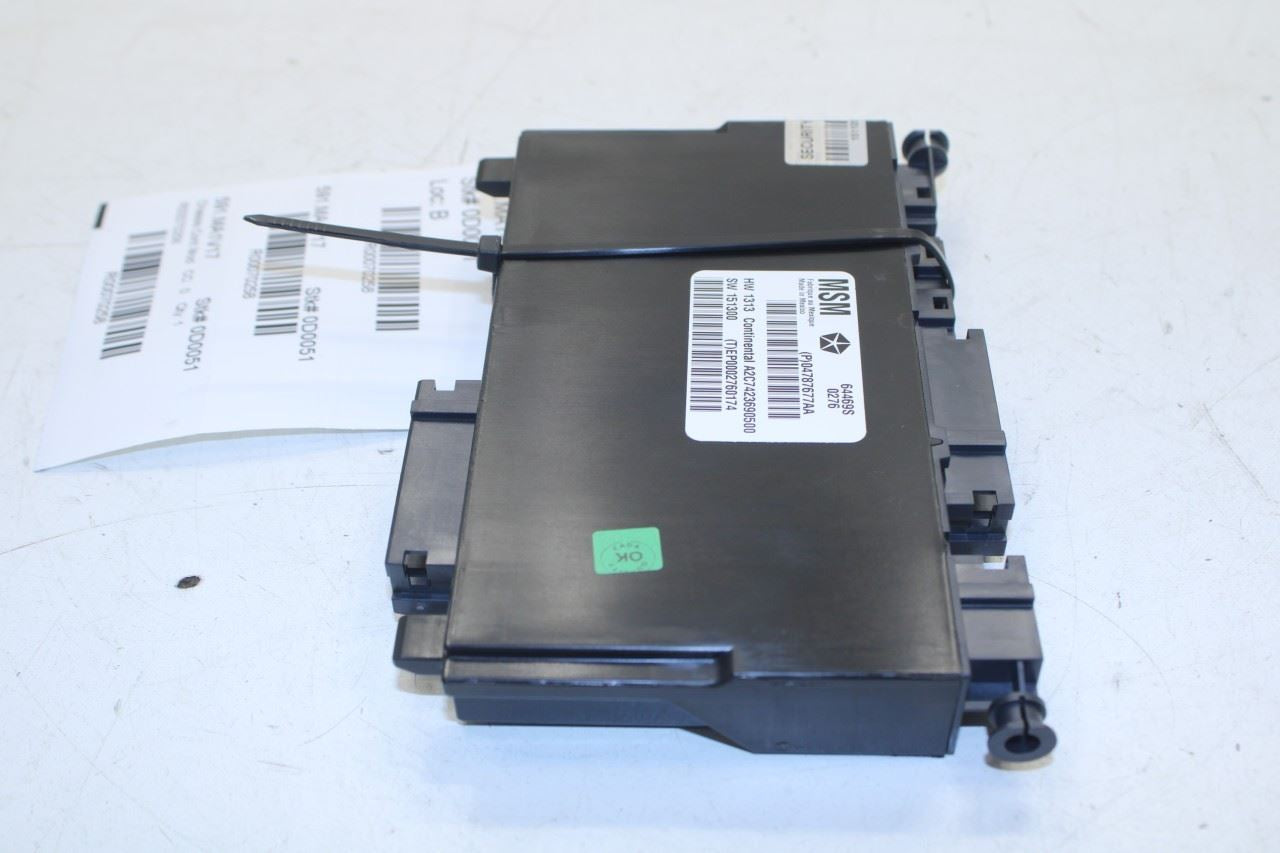 2017-21 Maserati Ghibli 3.0L RWD Front Driver Left Side Seat Control Module ECU - Alshned Auto Parts