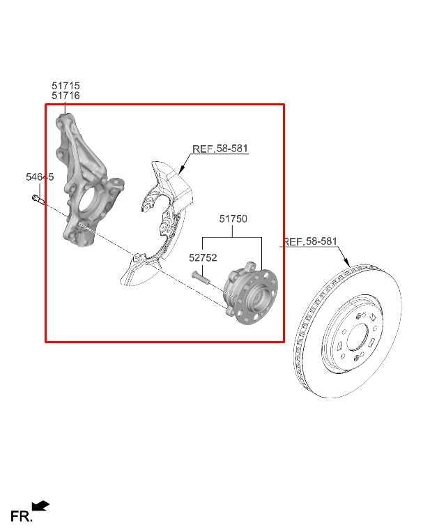 2023-2025 Kia Sportage Hybrid EX Front Left Side Spindle Knuckle Hub 51710-N9200 - Alshned Auto Parts
