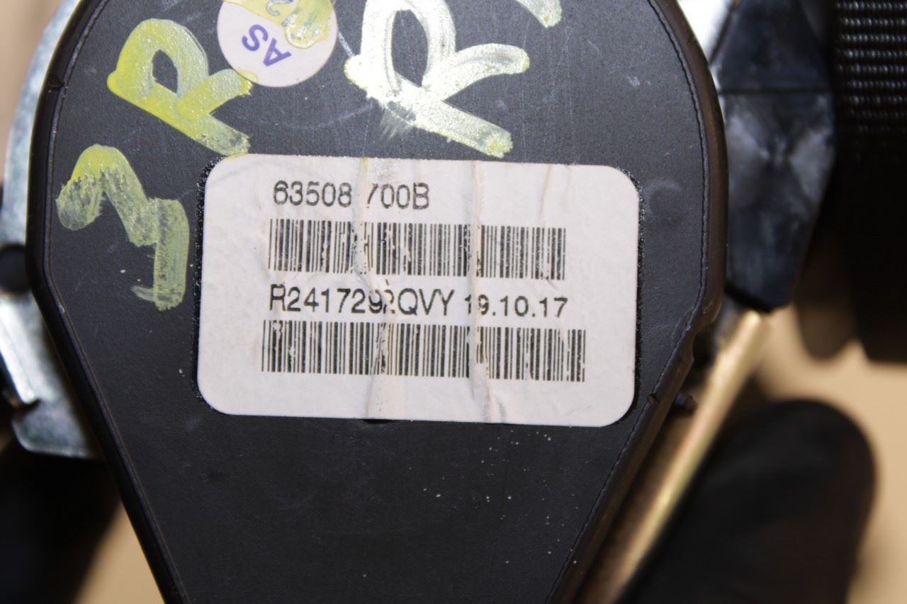 2018-24 Volkswagen Atlas S Rear Passenger Right Side 3rd Row Seat Belt Retractor - Alshned Auto Parts