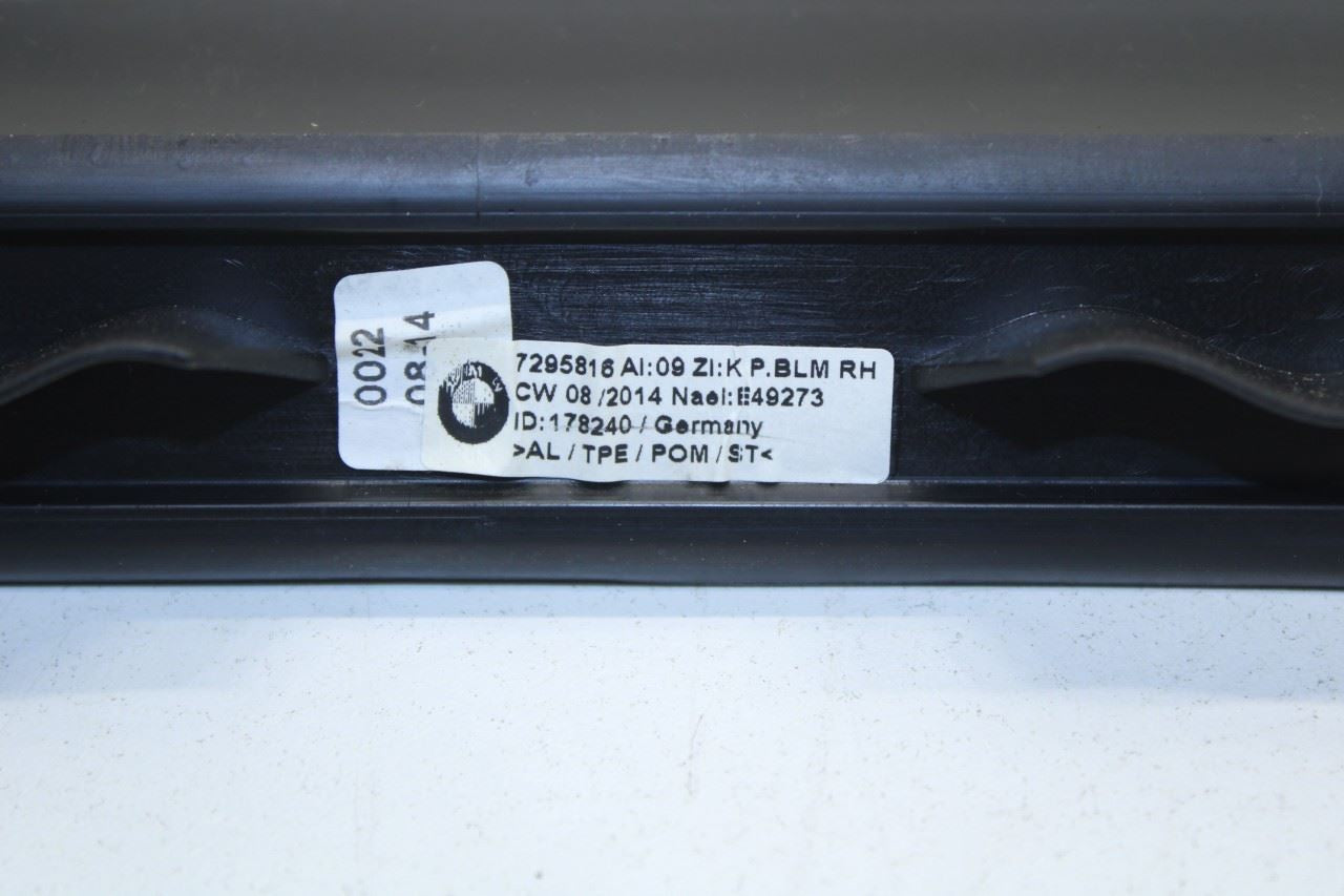2014-2018 BMW X5 xDrive35i Left and Right Roof Luggage Rack Rail 7295815 OEM - Alshned Auto Parts