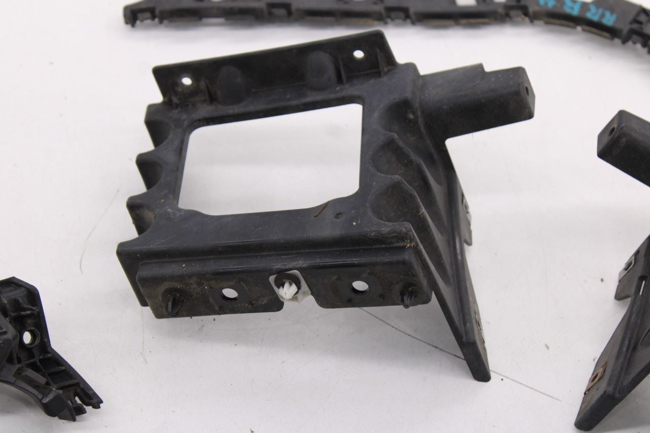 2015-19 Ford Mustang Conv V6 Rear Bumper RH LH Side and Center Mounting Brackets - Alshned Auto Parts