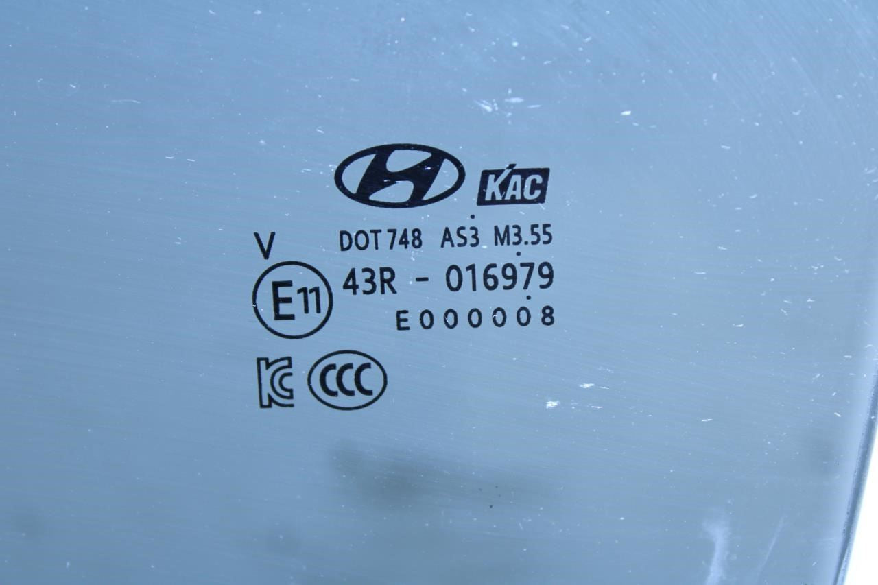 2019-2023 Hyundai Santa Fe Limited Rear Left Side Door Window Glass 83411-S1010 - Alshned Auto Parts
