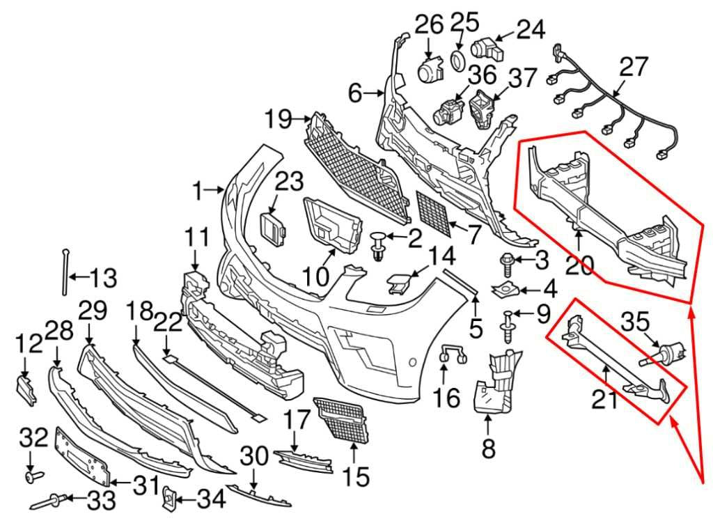 2012-2015 Mercedes-Benz ML350 Front Bumper Reinforcement Impact Bar Beam Set - Alshned Auto Parts