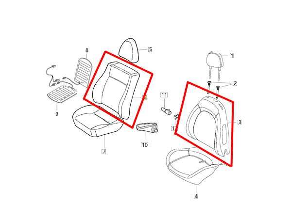 15-22 RAM Promaster City Front RH Side Seat Back Upper Cushion 5ZM25ND5AA *ReaD* - Alshned Auto Parts