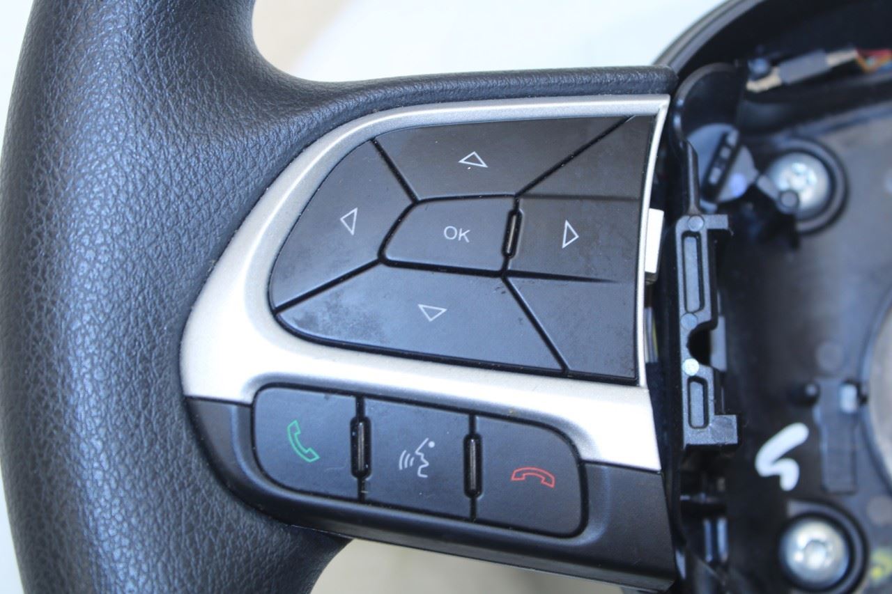 15-22 Jeep Renegade Sport 2.4L FWD Steering Wheel w/ Control Buttons 6QZ83LXHAA - Alshned Auto Parts