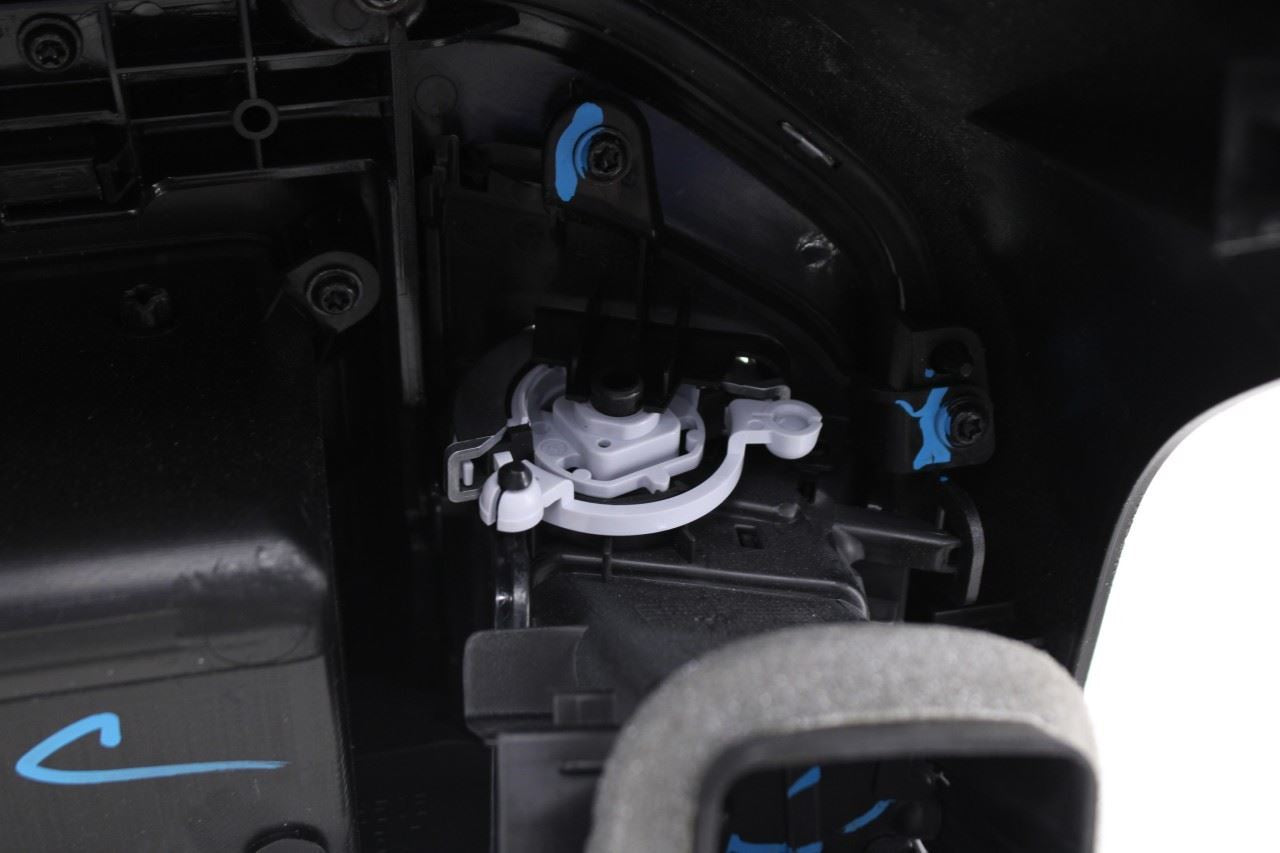 2019-2023 RAM 1500 Big Horn Rear Center Console Back Panel Cover Trim 6GU172X7AB20