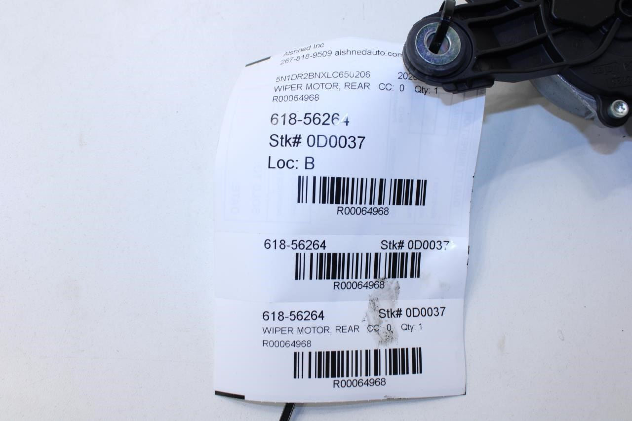 2013-2020 Nissan Pathfinder SV Rear Liftgate Wiper Motor 28710-3KA0C OEM - Alshned Auto Parts