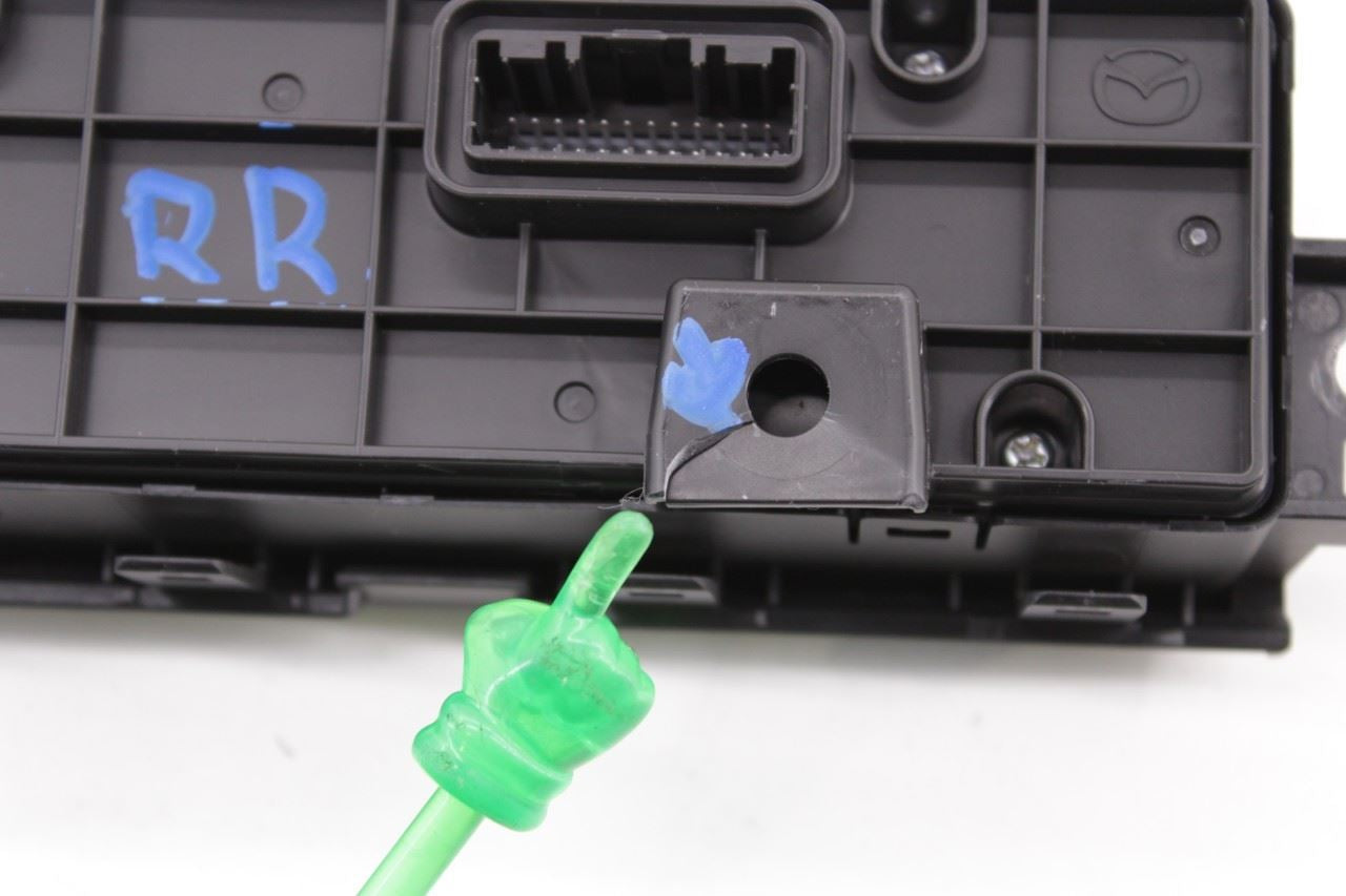 19-23 Mazda CX-9 Grand Touring Rear Center Console AC Heater Control Panel *ReaD - Alshned Auto Parts