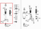 12-15 Mercedes-Benz ML350 3.5L RWD Rear Right or Left Side Shock Strut Absorber - Alshned Auto Parts