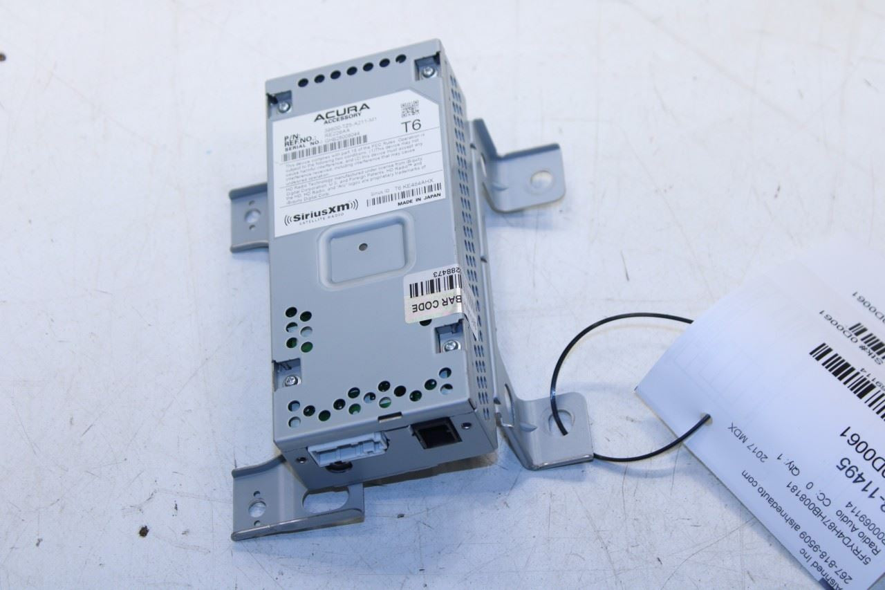 2017 Acura MDX Advance Radio Satellite Tuner 39800-TZ5-A21 OEM - Alshned Auto Parts