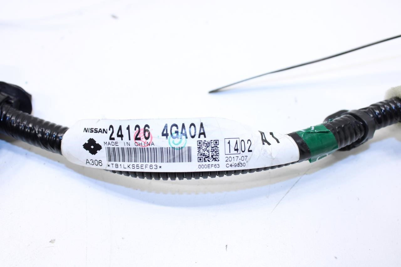 2014-19 Infiniti Q50 Luxe RWD Rear Left Driver Door Wire Harness 24126-4GA0A OEM - Alshned Auto Parts
