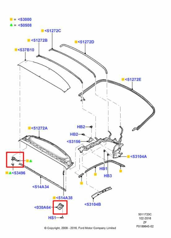 05-14 Ford Mustang Conv V6 4.0L RH and LH Side Top Roof Latch Lock Bow Clamp Set - Alshned Auto Parts