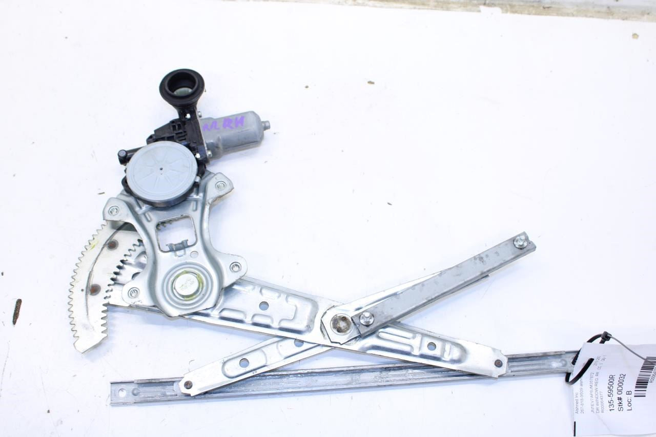2014-23 Infiniti Q50 Luxe Rear Right Door Window Regulator w/ Motor 82720-4GA0B - Alshned Auto Parts