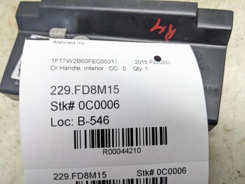 2013-2016 Ford F250SD Front Right Side Interior Door Handle DC34-2522634-ABW OEM - Alshned Auto Parts