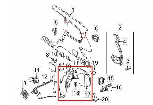 18-20 Nissan Pathfinder SV Rear Right Wheelhouse Liner Splash Shield 76748-9PR0A - Alshned Auto Parts