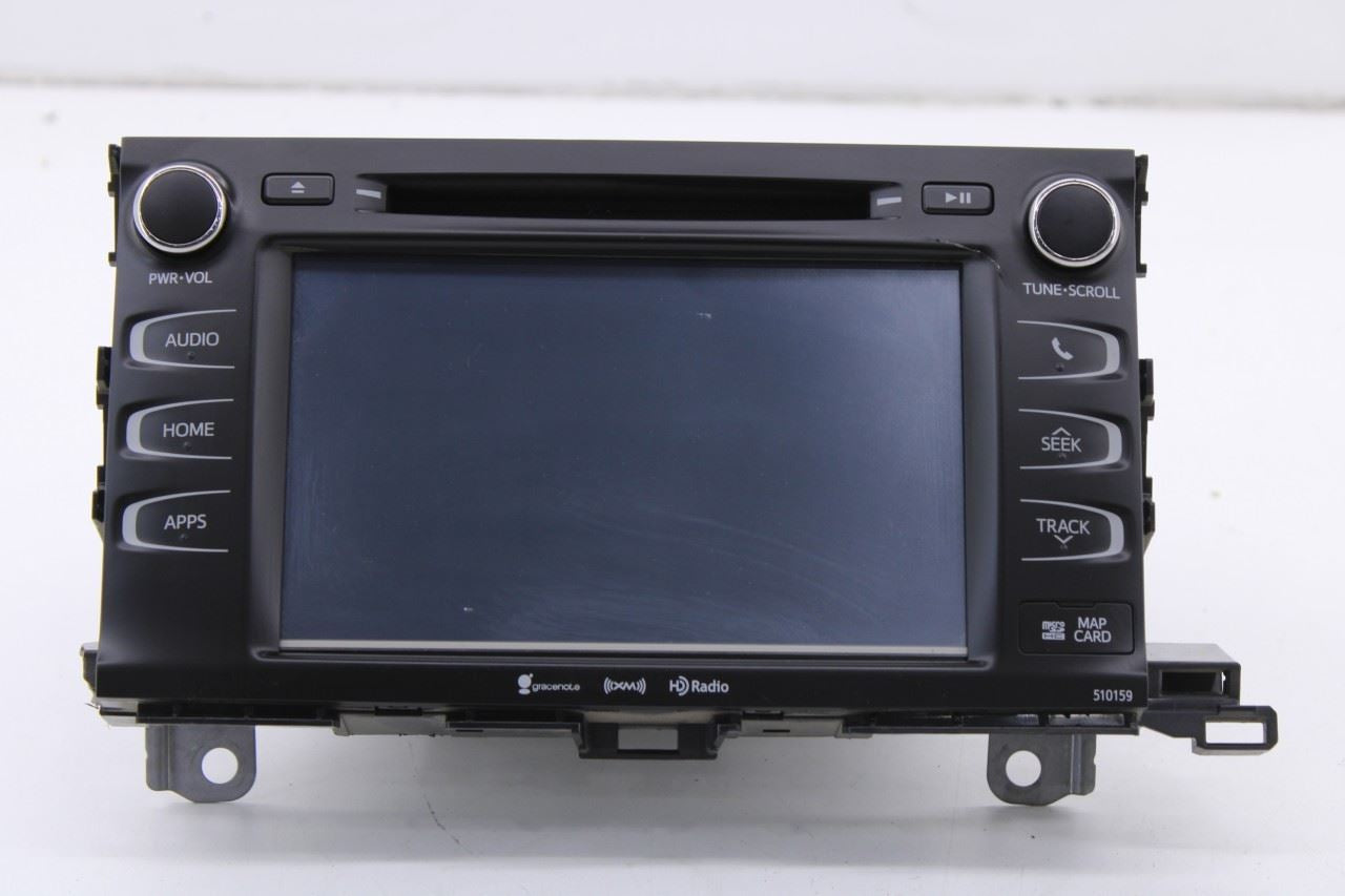 2014-2019 Toyota Highlander Navi Audio Radio Receiver with Display *ReaD*AS-IS*0