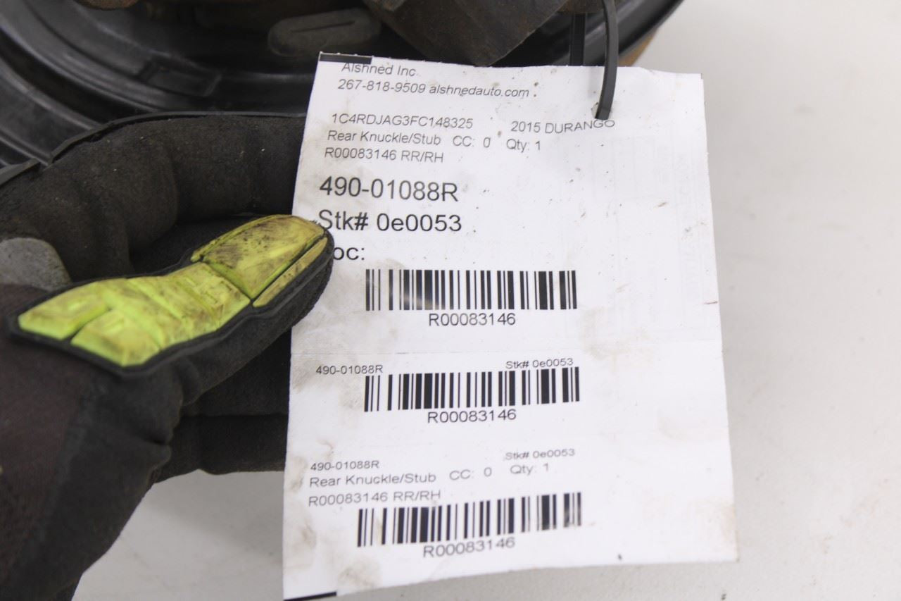 2011-15 Dodge Durango SXT AWD Rear Passenger Right Spindle Knuckle Hub 4877102AD16