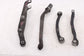 2003-2006 Mercedes-Benz E500 RWD Rear Suspension Right Side Control Arm Set of 54