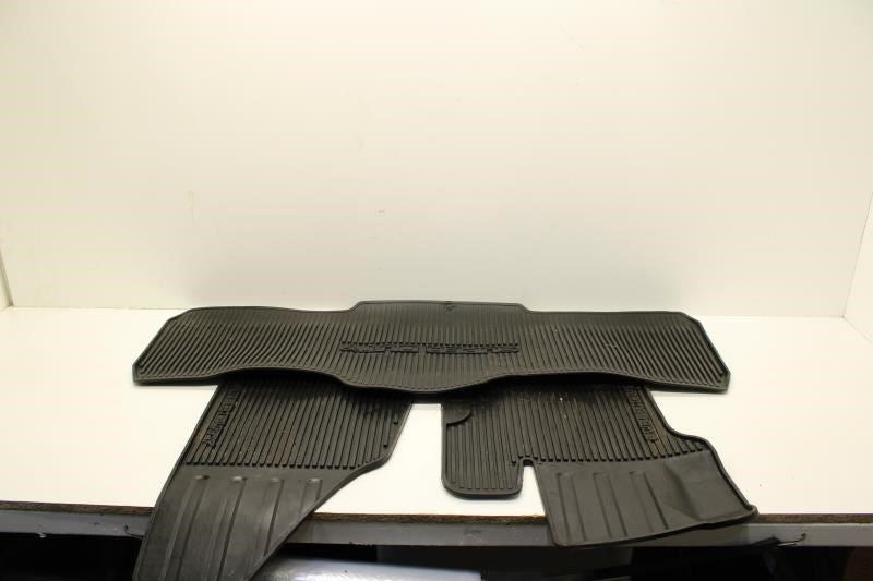 2011-2012 Ford F250 SD Rubber Floor Mats Set of 3 BC3J-2613106-AAW OEM - Alshned Auto Parts