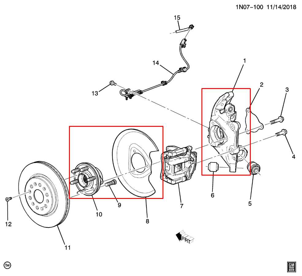 2019-2024 Chevrolet Blazer 2LT Rear Right Side Spindle Knuckle Hub 85024987 OEM - Alshned Auto Parts