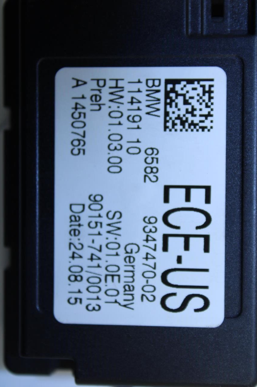 15-16 BMW 435i Gran Coupe Controller Touch Panel Control Module 65829347470 OEM - Alshned Auto Parts