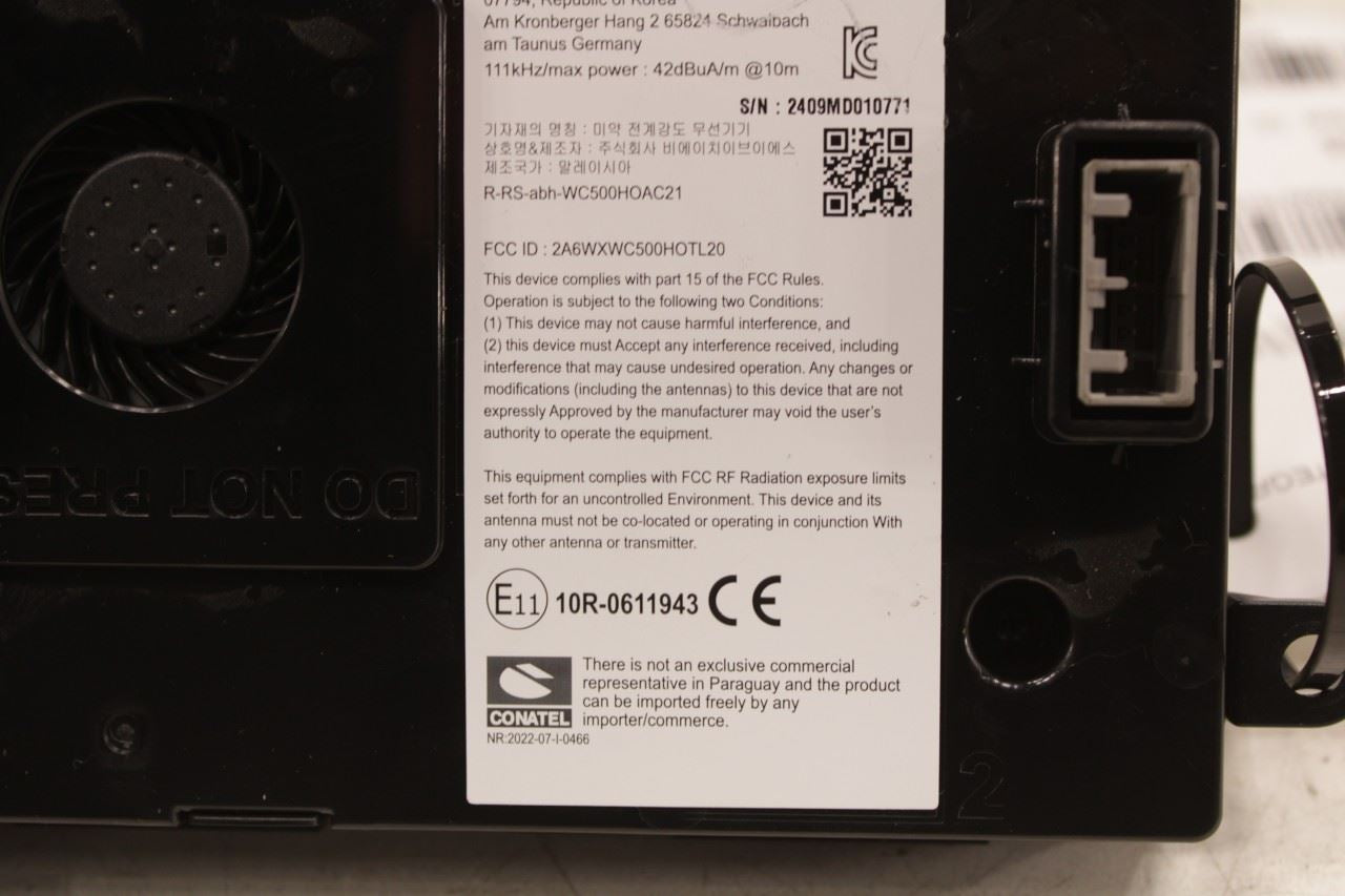 2023-2026 Acura Integra A-Spec Wireless Charging Control Module 8A370-T20-A03 - Alshned Auto Parts