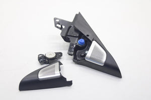 17-20 Infiniti Q60 Front RH and LH Door Corner Tweeter Audio Speaker Set *ReaD*