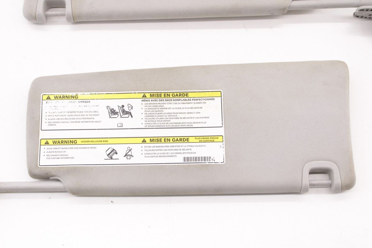 19-23 Jeep Cherokee Latitude Front RH Left Side Sun Visor w/ Illuminated Mirror - Alshned Auto Parts