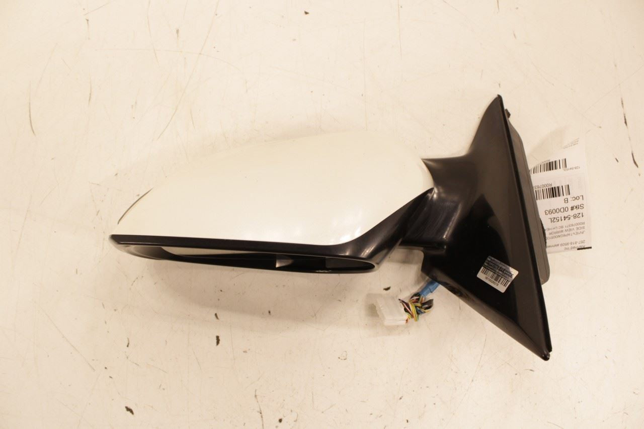 15-19 Infiniti Q50 Premium 3.0L RWD Driver LH Side Rear View Mirror 96302-4HK1A - Alshned Auto Parts